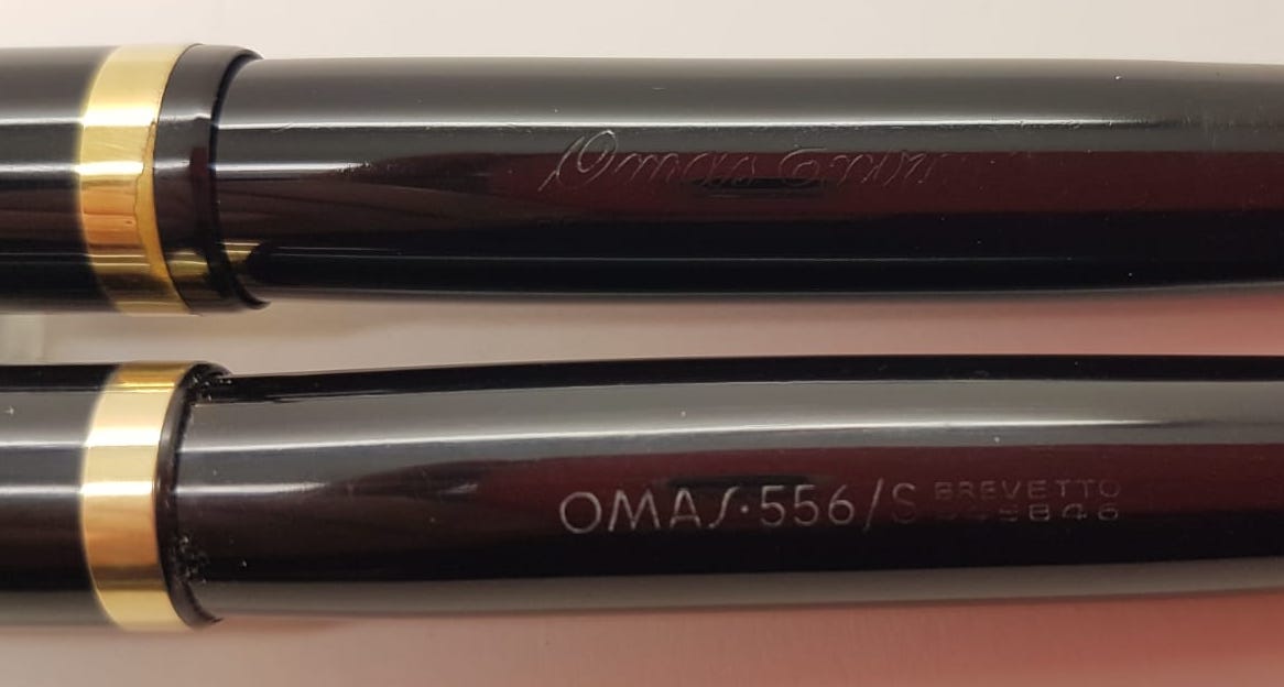 OMAS　オマス　EXTRA　556　ogiva バーガンディ　M オマス 万年筆 エクストラ ダーマ バーガンディ OMAS Extra
